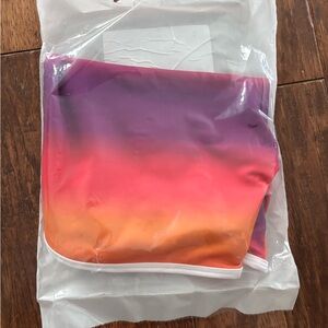 George Hats Size 8/9 Pink Purple Ombré Track Shorts Swim Swimsuit